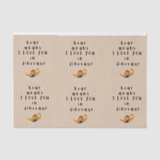 Dino Tissue Paper Seidenpapier