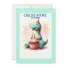 Dino Turning 4 Geburtstag