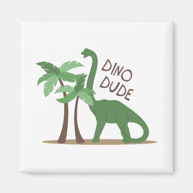 Dino Typ Magnet (Vorne)