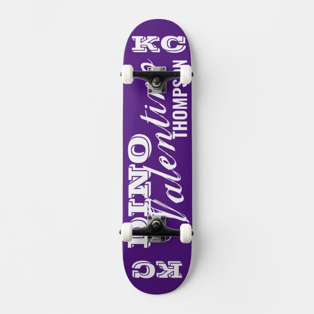 DINO VALENTINO KC Skateboard (Vorderseite)