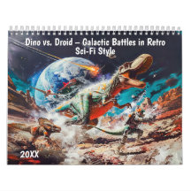 Dino vs. Droid – Galactic Battles in Retro Sci-Fi