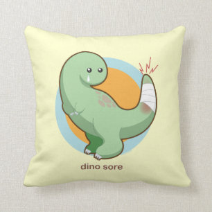 Dino-Wunde Kissen