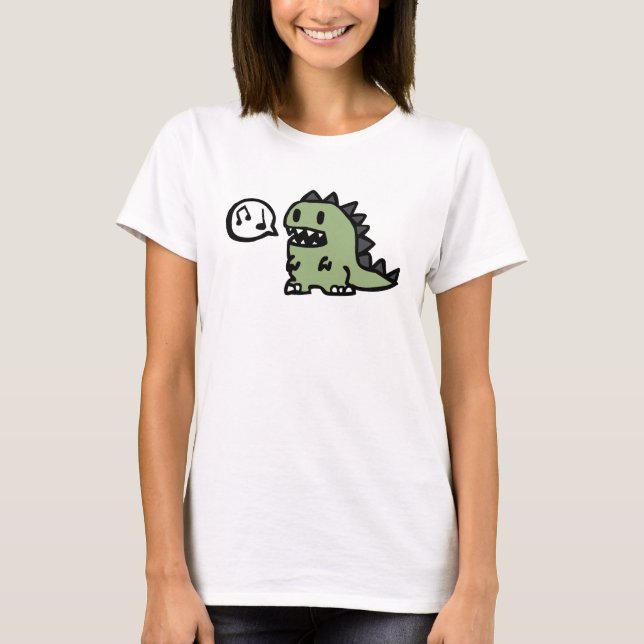 Dino-Zeit (f) T-Shirt (Vorderseite)