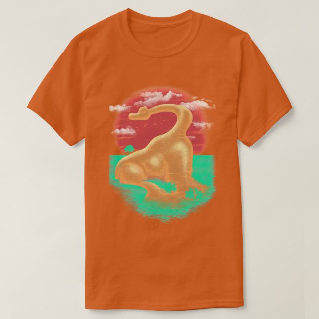 Dino Zeit  T-Shirt (Design vorne)