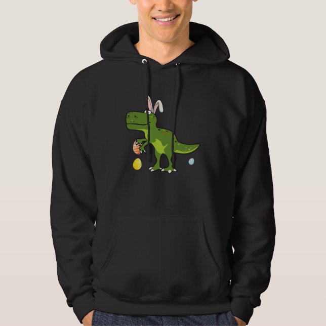 DinoBunny  Easter Egg Hunting Celebration Costume Hoodie (Vorderseite)