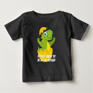 DinoChick Baby Fine Jersey T - Shirt