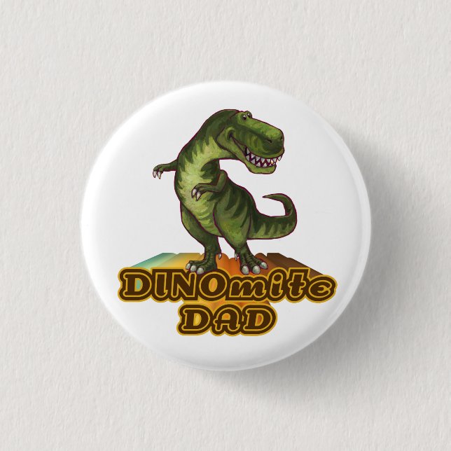 Dinomit Vater Button (Vorderseite)