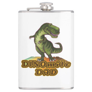 Dinomit Vater Flachmann