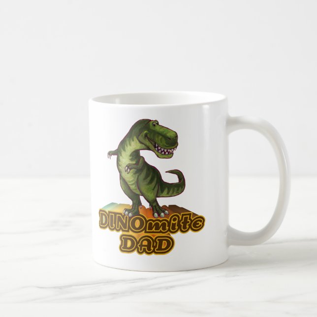 Dinomit Vater Kaffeetasse (Rechts)