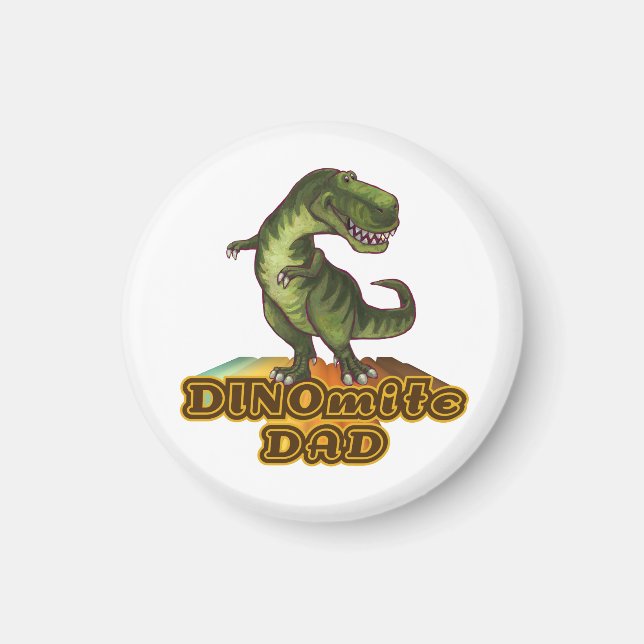 Dinomite Dad Magnet (Vorne)