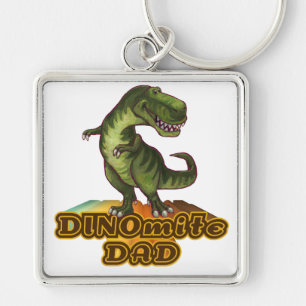 Dinomite Dad Schlüsselanhänger