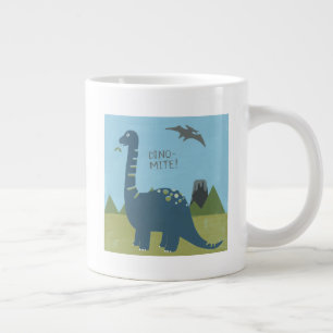 Dinomite-Dinosaurier Jumbo-Tasse