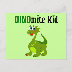 Dinomite Kid Postkarte