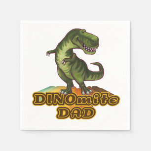 Dinomite Papa Serviette