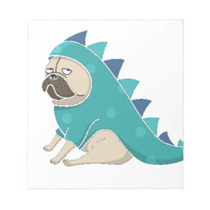 dinopug notizblock