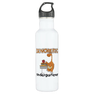 Dinorific Kindergartener-T - Shirts und Trinkflasche