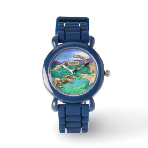 Dinos personalisiert armbanduhr
