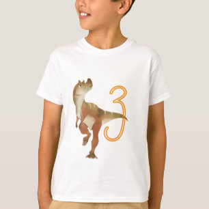 Dinosaur 3. Geburtstag T-Shirt