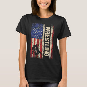 Dinosaur 4. Juli-Shirt Us Flag Dino Kinder Jungen T-Shirt