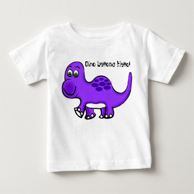 Dinosaur Baby Baby T-shirt (Vorderseite)