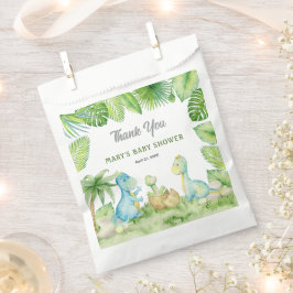 Dinosaur Baby Dusche Vielen Dank Geschenktütchen