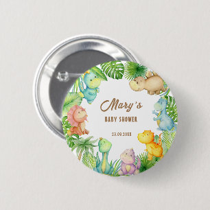 Dinosaur-Baby-Party Button