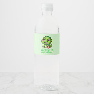 Dinosaur Baby Shower Baby Dusche Wasserflaschenetikett