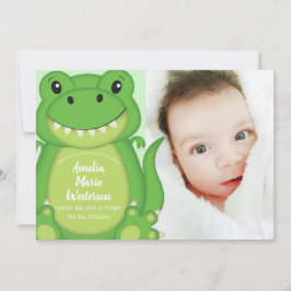 Dinosaur Baby Shower T-Rex Einladung