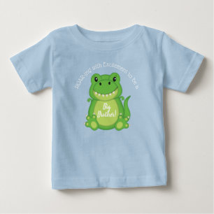 Dinosaur Baby Shower T-Rex T-shirt