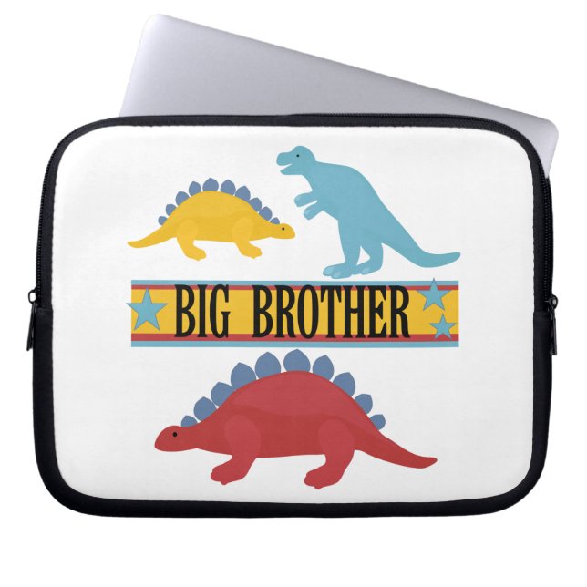 Dinosaur Big Brother Laptopschutzhülle (Vorderseite)