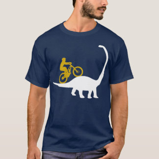 Dinosaur Biker Bicycle T-Shirt
