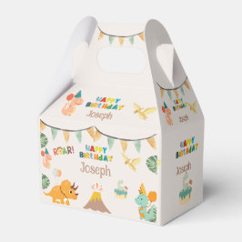 Dinosaur Birthday Boxe - Individuelle Name Geschenkschachtel