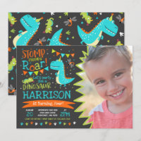 Dinosaur Birthday Einladung Dinosaur Roar Party