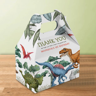 Dinosaur Birthday Gevor Box Geschenkschachtel