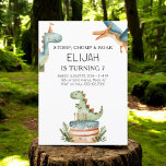 Dinosaur Birthday Kids Party Einladung<br><div class="desc">Wirf eine Dino-Milbe-Feier mit unserer Dinosaurier Geburtstagskinder-Party Einladung! Diese Einladung ist perfekt für den großen Tag Ihres kleinen Entdeckers geeignet. Sie bietet ein bezauberndes Dinosaurier-Design und individuell gestaltbare Details. Personalisieren Sie es mit dem Namen, dem Datum, der Uhrzeit und dem Ort Ihres Party für eine einzigartige Touch. Professionell auf hochwertigen...</div>