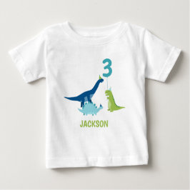 Dinosaur Birthday Party Baby T-shirt