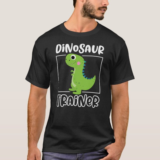 Dinosaur Birthday Party Dinosaur Security T Rex Ra T-Shirt (Vorderseite)