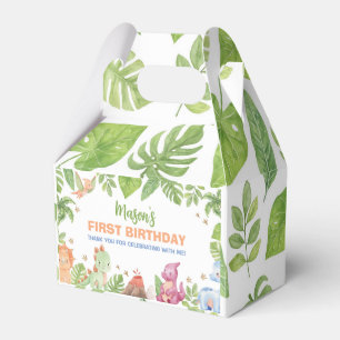 Dinosaur Birthday Party Geschenkschachtel