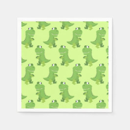 Dinosaur Birthday Party Serviette