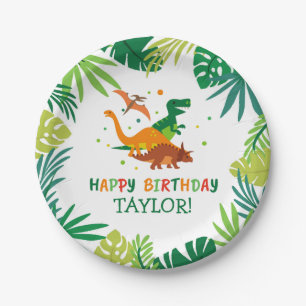 Dinosaur Birthday Party Teller