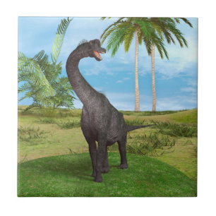 Dinosaur Brachiosaurus Fliese