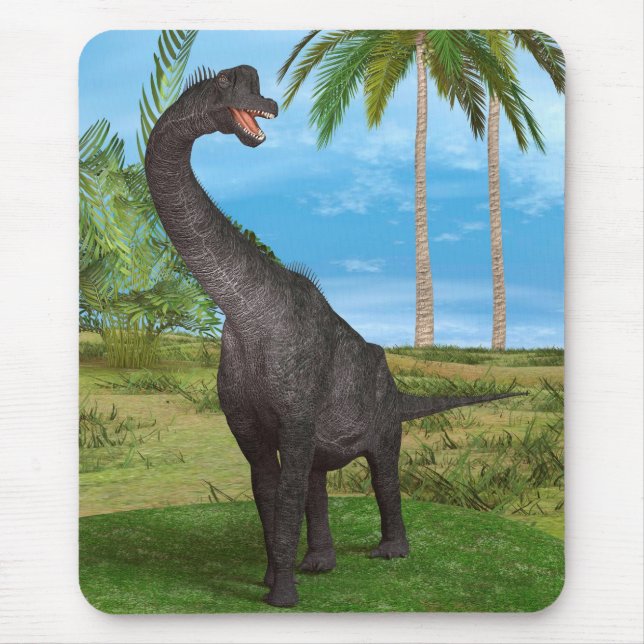 Dinosaur Brachiosaurus Mousepad (Vorne)
