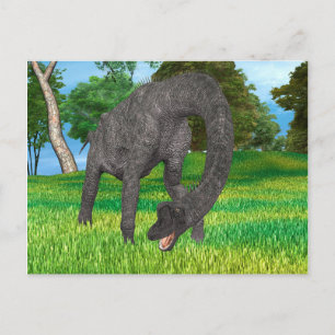 Dinosaur Brachiosaurus Postkarte
