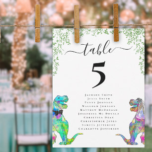 Dinosaur-Braut und Bräutigam Individuelle Hochzeit