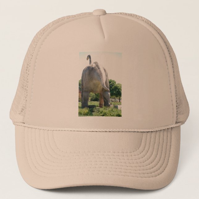 Dinosaur Brontosaurus Truckerkappe (Vorderseite)