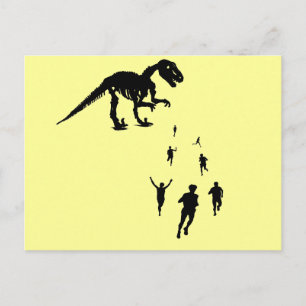 Dinosaur Chasey - Tag! Du bist es! Postkarte