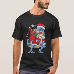 Dinosaur Christmas Santa Claus T Rex Boys Men Funn T-Shirt<br><div class="desc">Dinosaurier Weihnachtsmann T Rex Boys Men Funny Xmas Long Sleeve T Shirt</div>