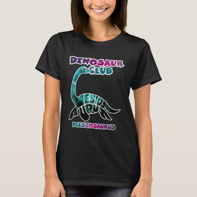 DINOSAUR CLUB PLESIOSAURUS T-Shirt (Vorderseite)