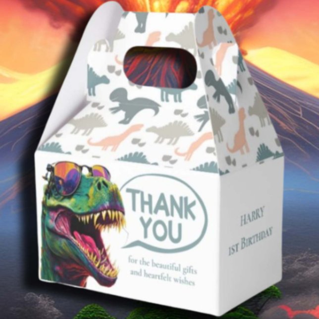 Dinosaur Cool Pastle Boy Geschenkschachtel (the best gifts for dinosaur lovers)