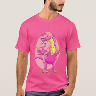 Dinosaur - Dino Child and Daddysaurus T-Rex T-Shirt